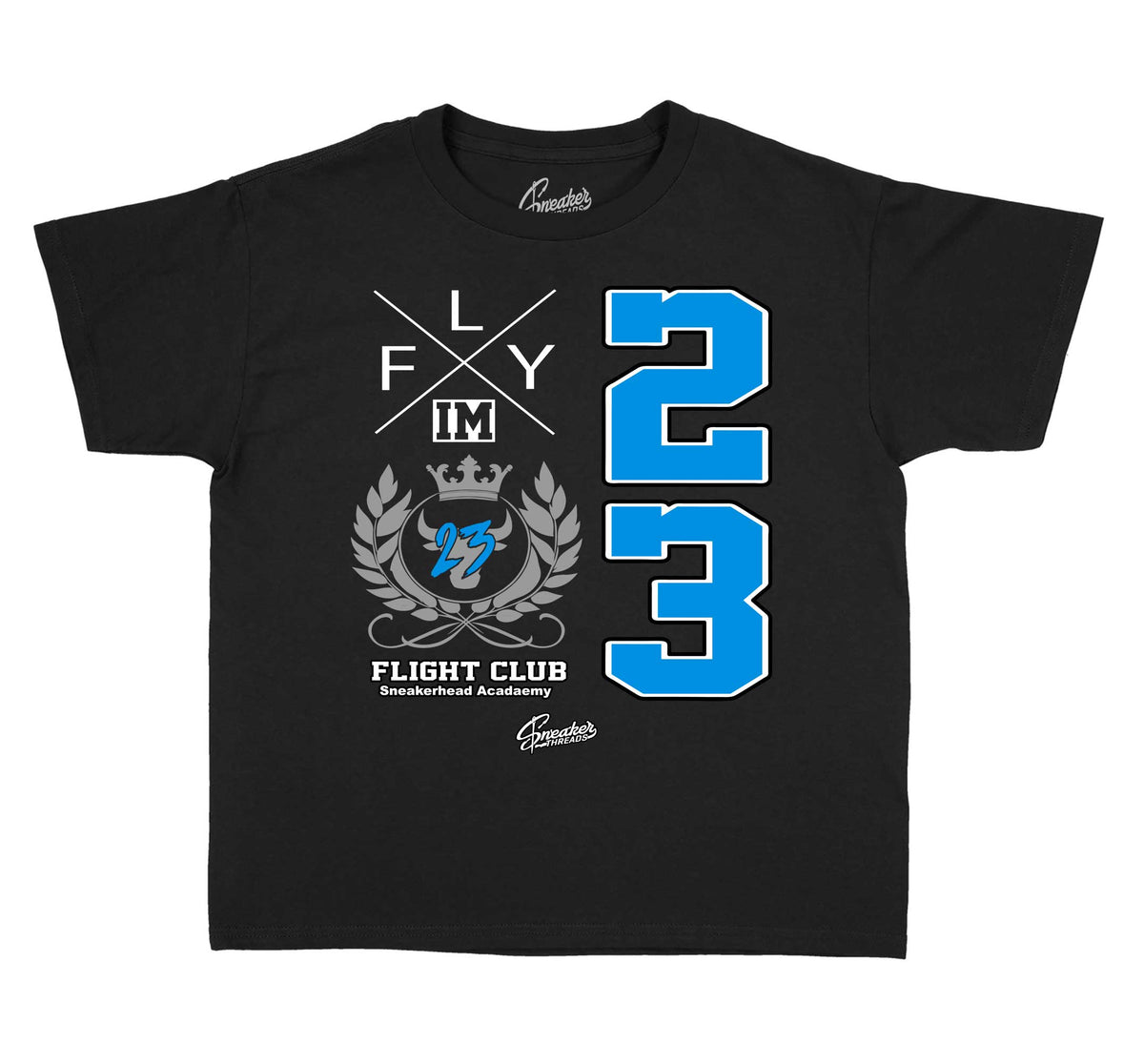 Kids - University Blue 14 Crest Shirt