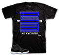 Win 23 Graphic T-Shirt | Jordan 11 Varsity Royal Space Jams