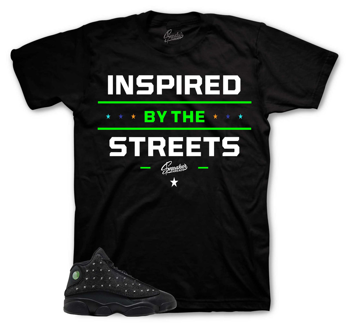 Retro 13 Wings Inspired By Streets Shirt