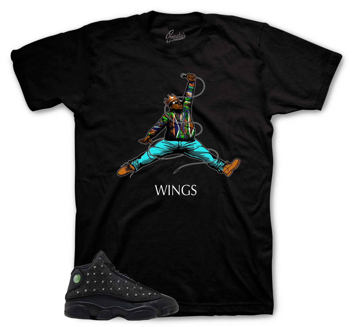 Retro 13 Wings Big Shirt