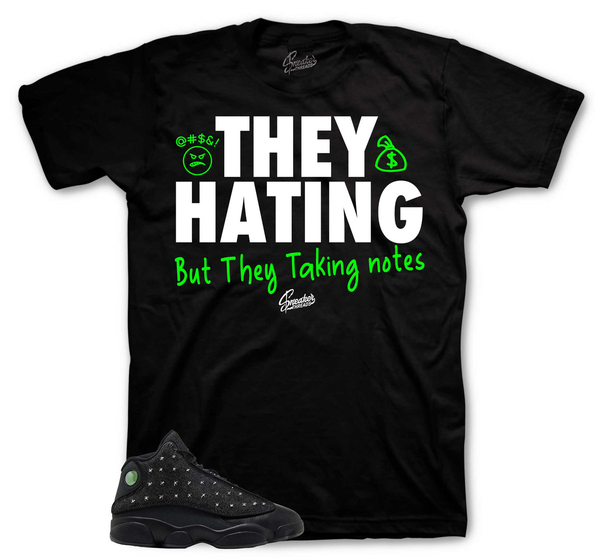 Retro 13 Wings They Hating Shirt