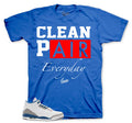 Retro 3 True Blue Clean Pair Shirt