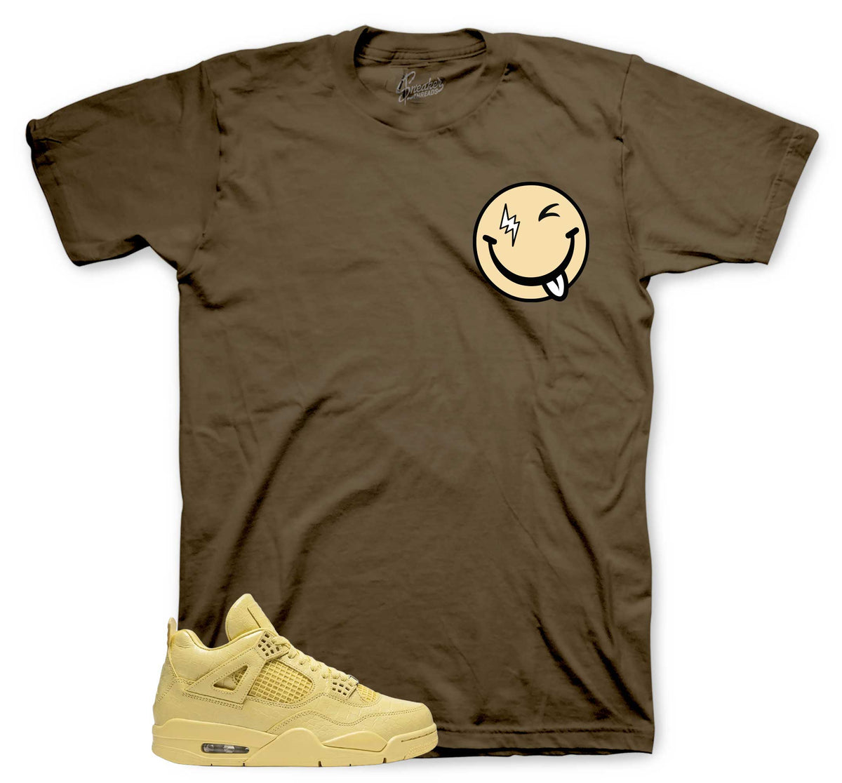 Emoji Graphic T-Shirt | Matches Jordan 1 Amazonas Lemonade
