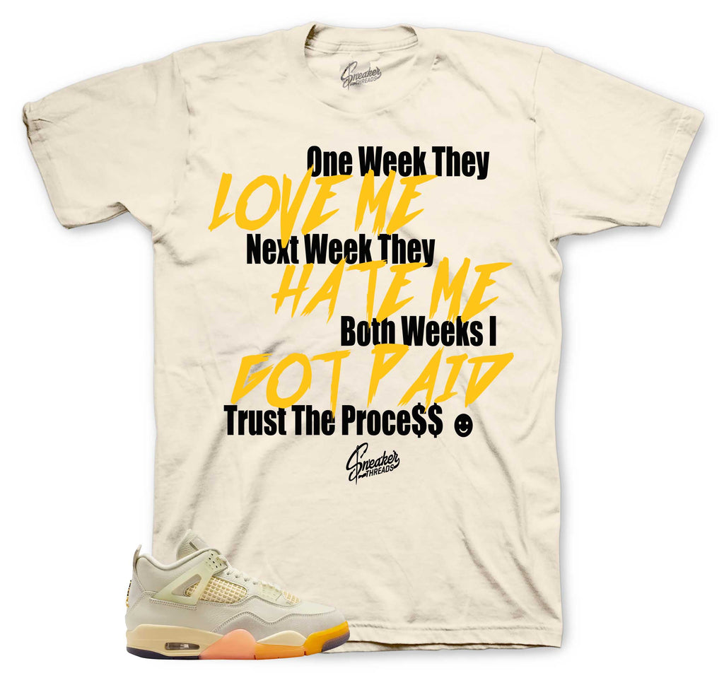 Retro 4 Birds Of Paradise Trust The Process Shirt
