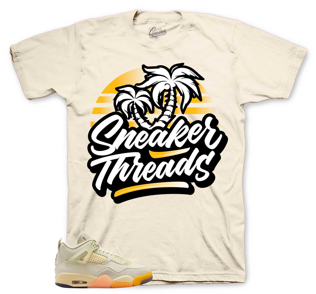 Retro 4 Birds Of Paradise Sneaker Threads Palms Shirt