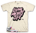 Retro 4 Comic Living My Best Life Shirt