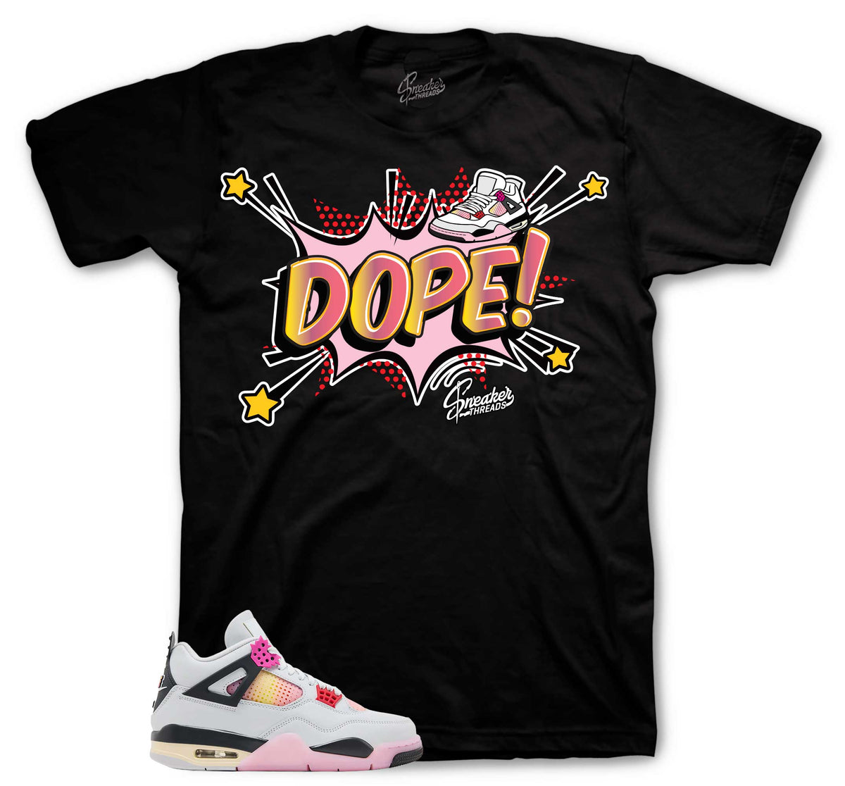 Retro 4 Comic Dope Fours Shirt
