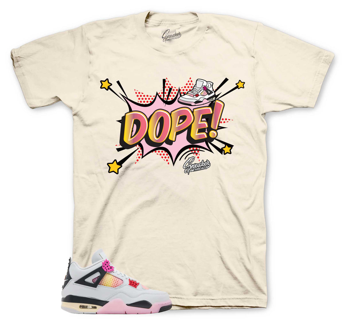 Retro 4 Comic Dope Fours Shirt