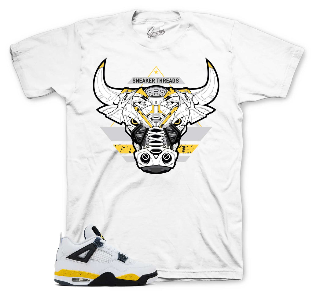 Retro 4 Tour Yellow War Bully Shirt