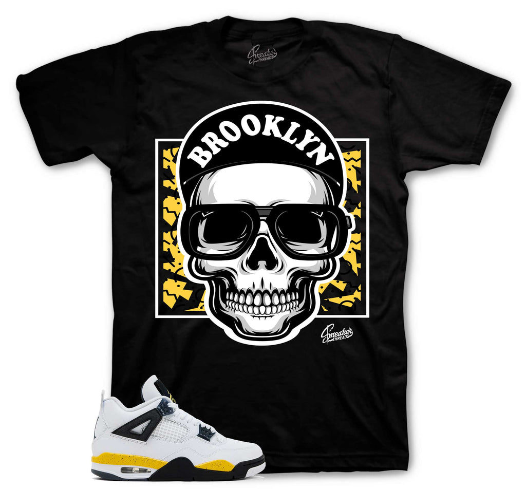 Retro 4 Tour Yellow Fresh 2 Death Shirt