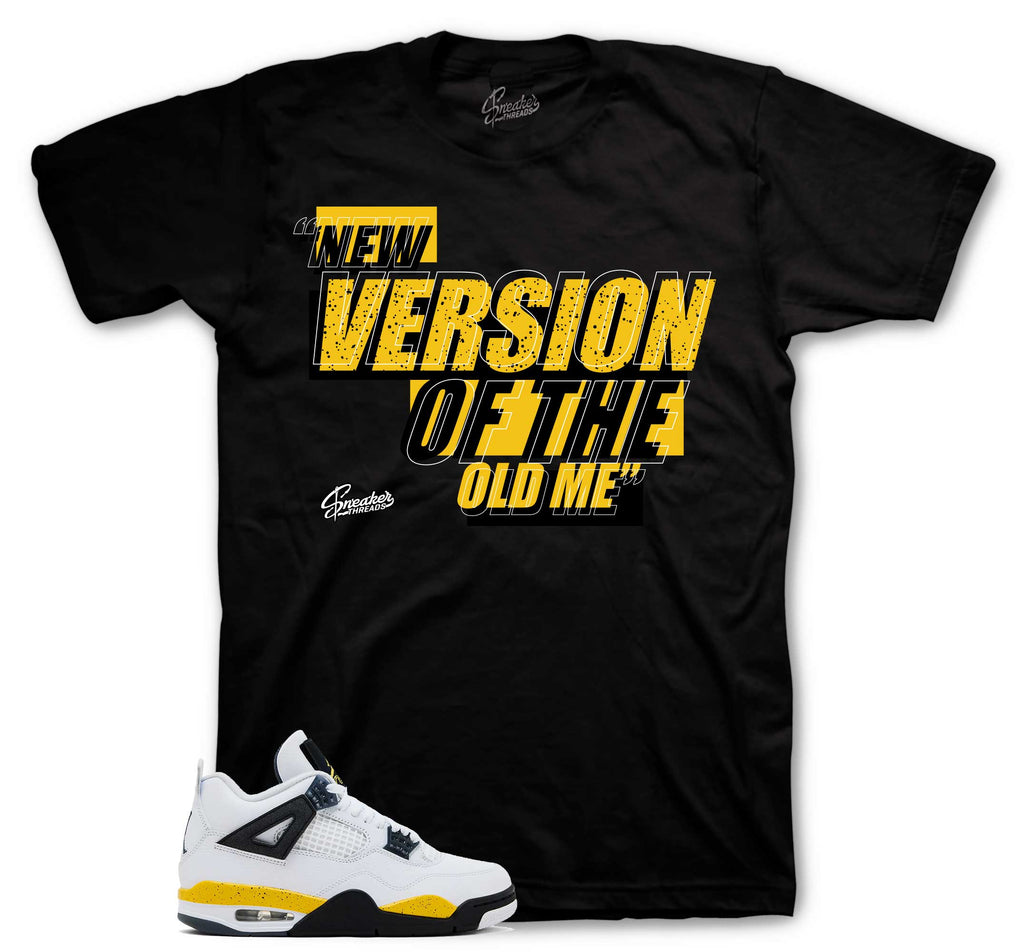 Retro 4 Tour Yellow New Version Shirt