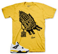 Retro 4 Tour Yellow Pray Shirt