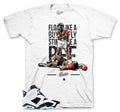 Retro 6 White Black Champ Shirt