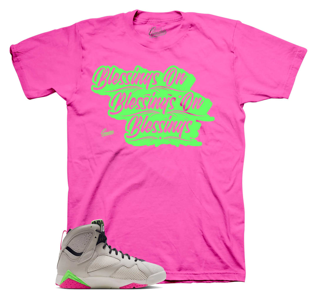 Retro 7 Tennis Day Blessings Shirt