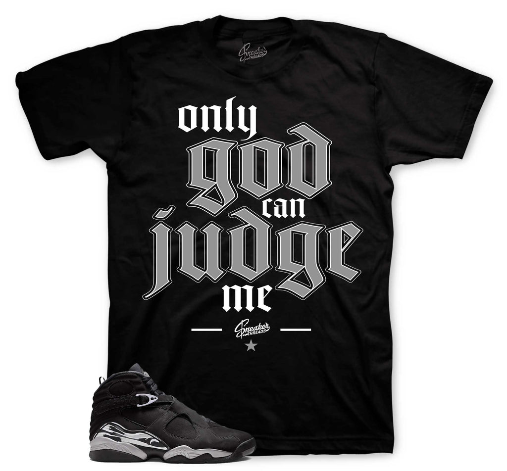 Retro 8 Chrome Only God Shirt