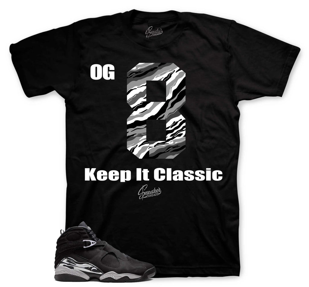 Retro 8 Chrome Keep It Classic Shirt