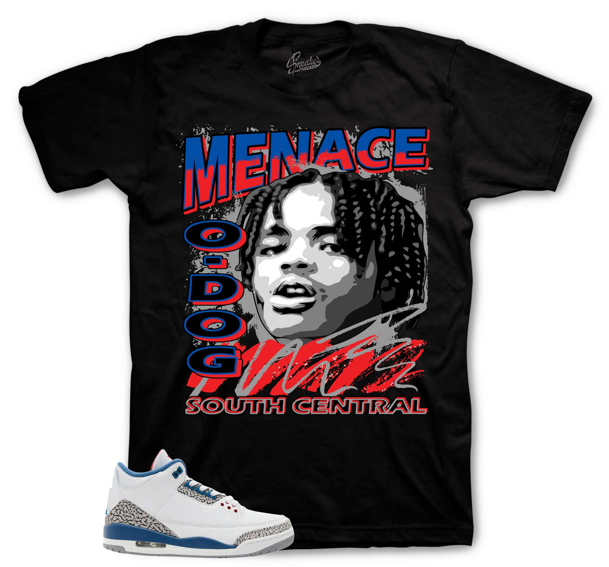 Retro 3 True Blue Nineties Shirt