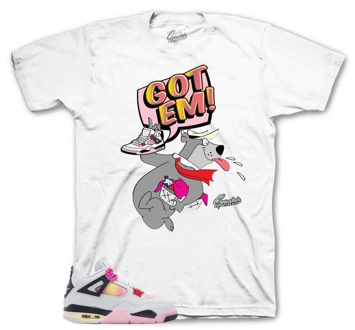 Retro 4 Comic Finessed Shirt