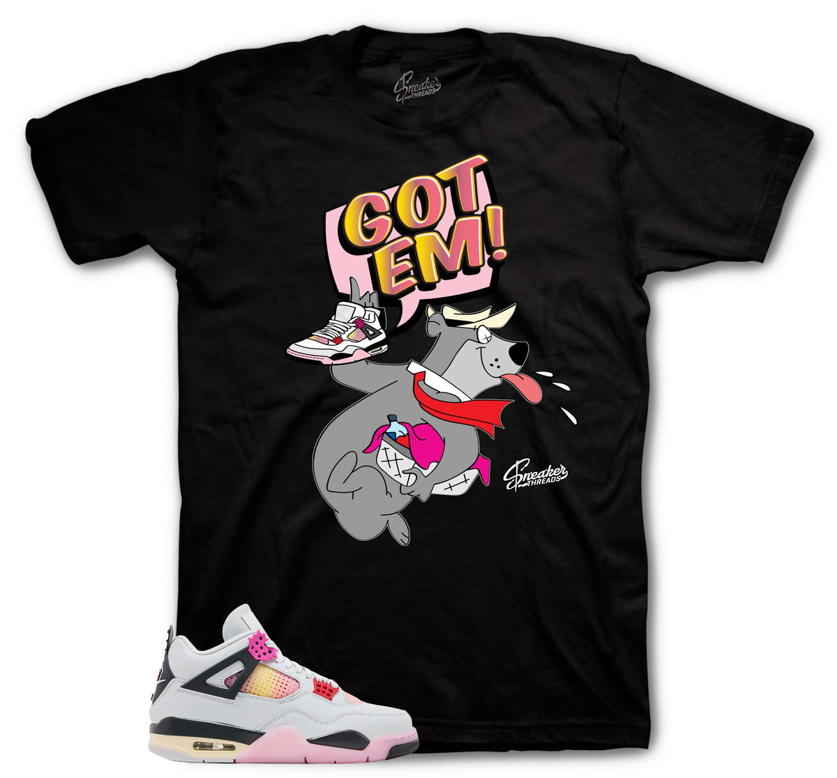 Retro 4 Comic Finessed Shirt