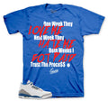 Retro 3 True Blue Trust The Process Shirt