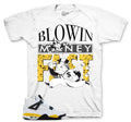 Retro 4 Tour Yellow Blowin Money Shirt