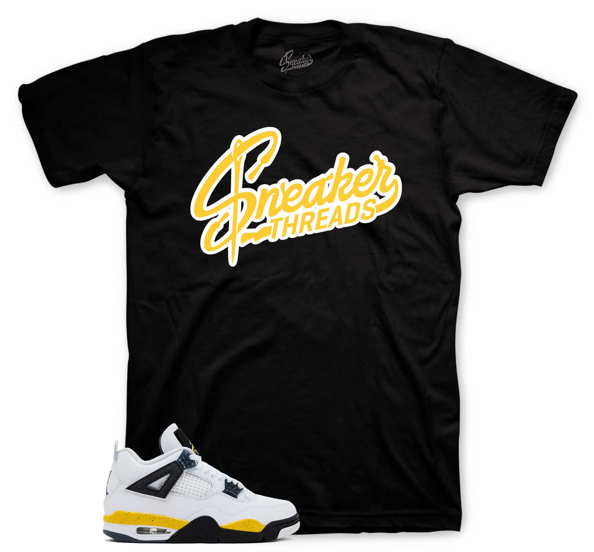 Retro 4 Tour Yellow Sneaker Threads Shirt
