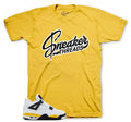 Retro 4 Tour Yellow Sneaker Threads Shirt