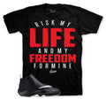 Zoom Flight Glove Black & White My Life Shirt