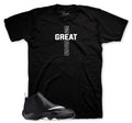 Zoom Flight Glove Black & White Greatness Cross Shirt